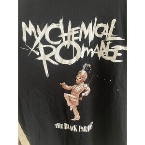 My Chemical Romance The Black Parade Adult Short Sleeve Band T-Shirt Medium M